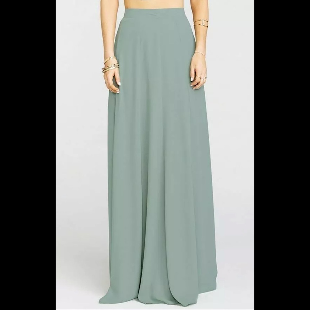 Show Me Your Mumu Princess Ariel Mint Maxi Skirt